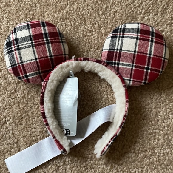 Disney Plaid/Sherpa Mickey ears - Picture 2 of 2